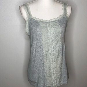 Sonoma tank top woman size medium.  Lace in front